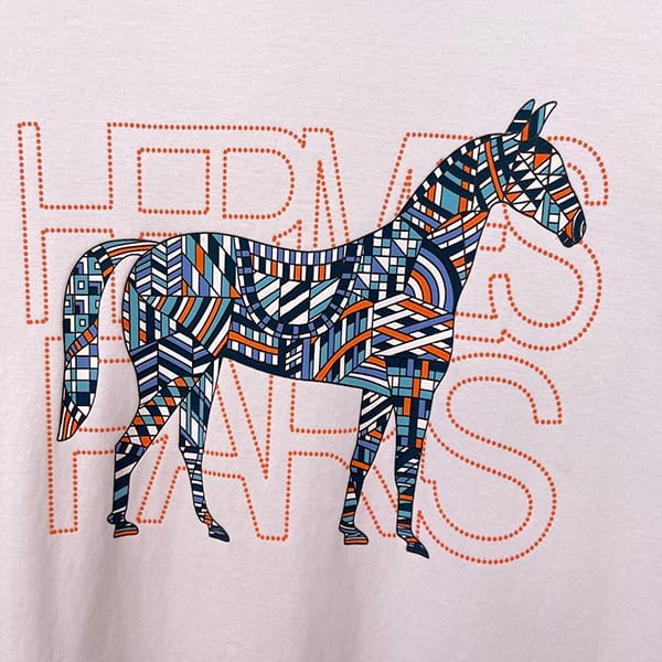 確保済みエルメス カプセルスポーツ カットソーＴシャツ パロディ 2色 erz14207